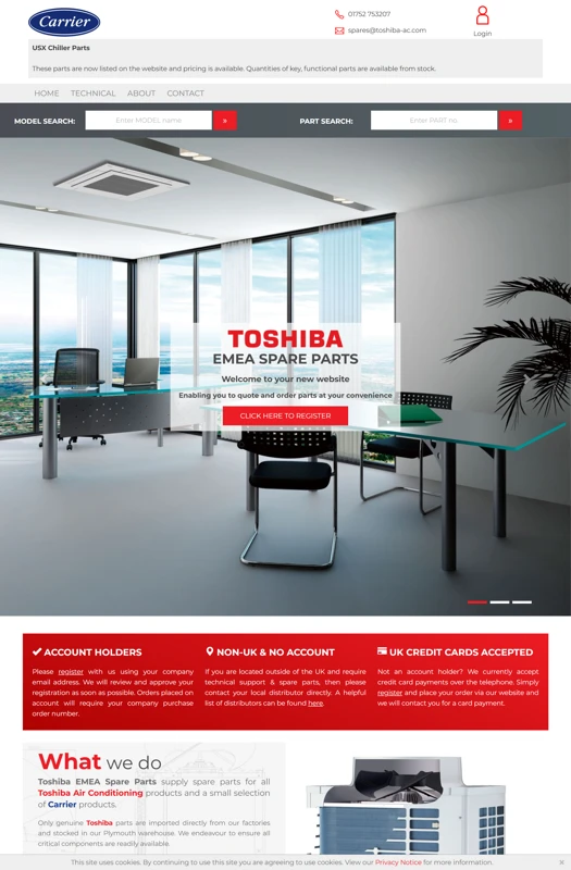 Carrier (Toshiba HVAC)